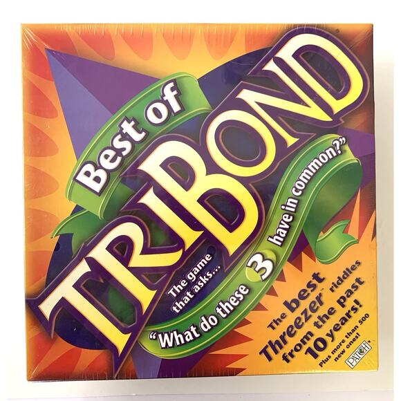 Mattel "Best of TriBond" Board Game. SEALED IN BOX! - Picture 1 of 2